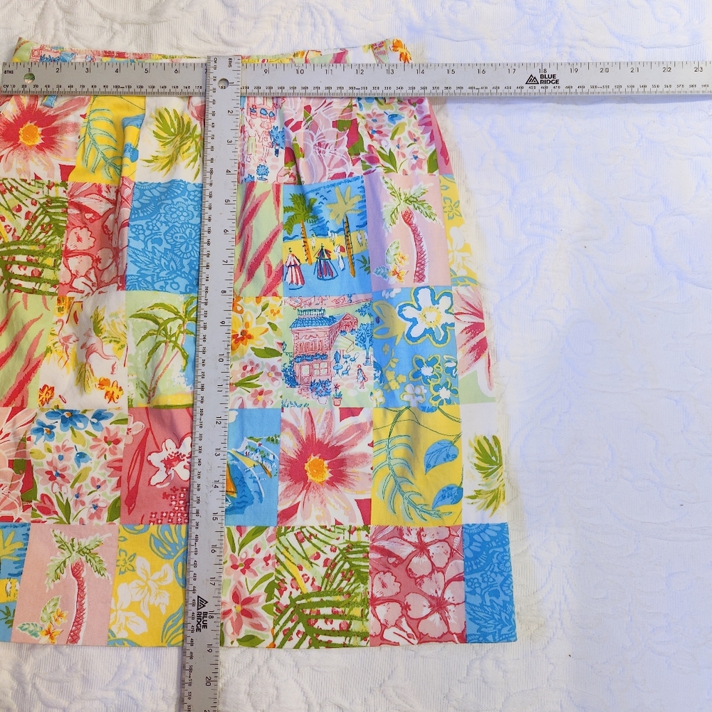 J. Mclaughlin Patchwork Mini Skirt. Size 4 - image 6